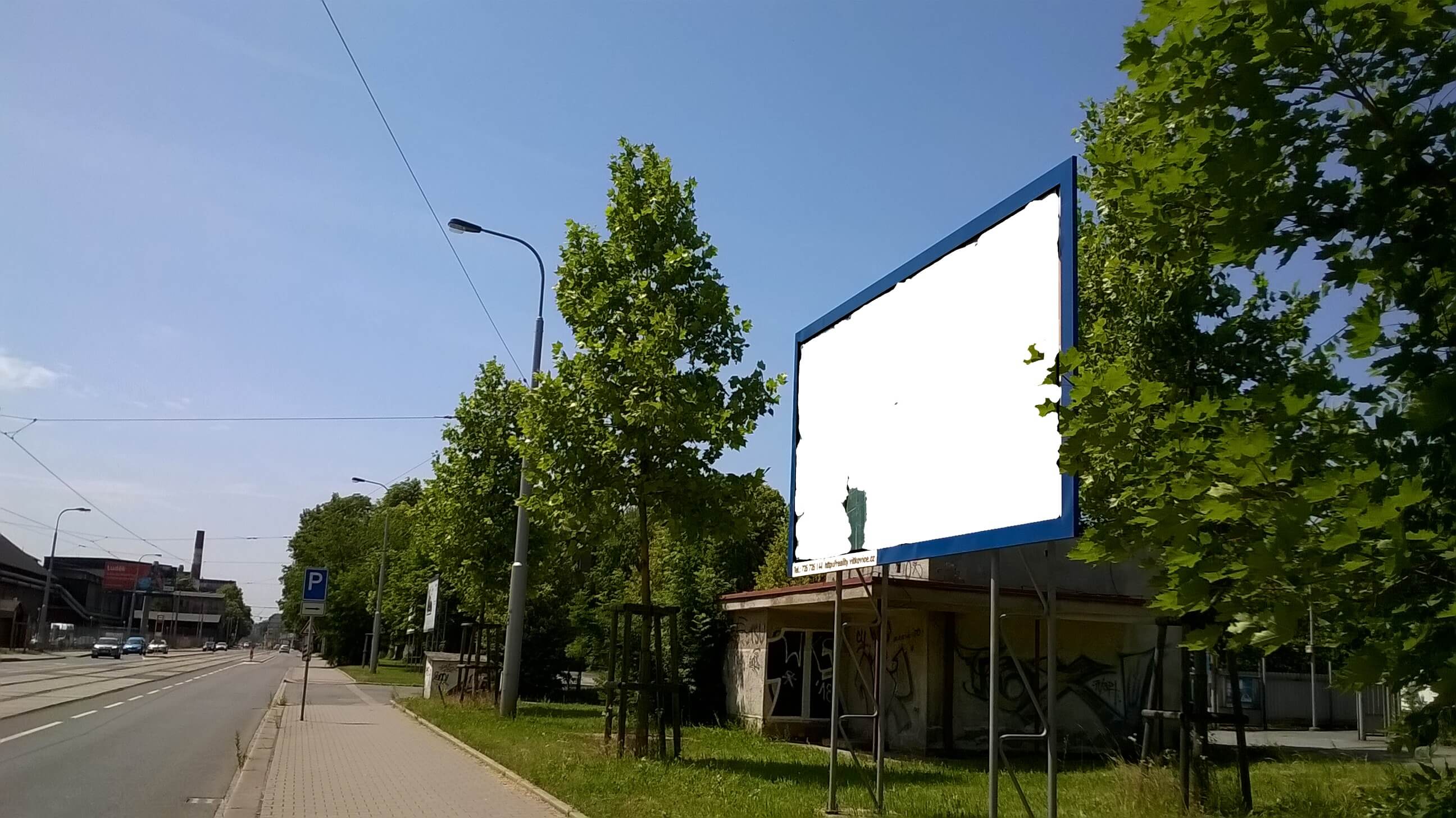 Reklamní plocha - Billboard (BB7) ul. Ruská
